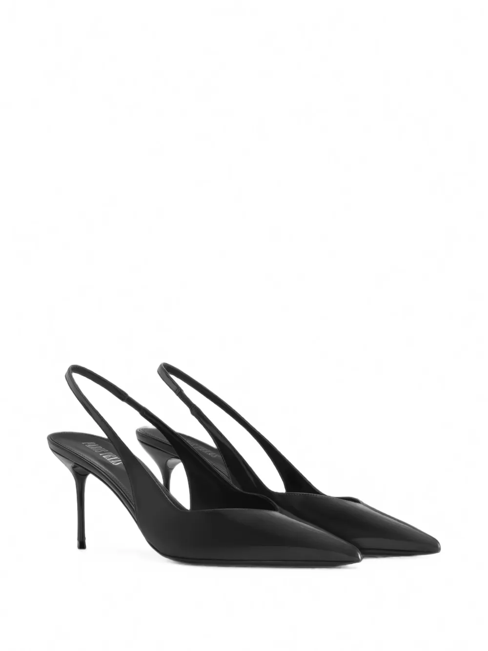 Paris Texas Lidia slingback pumps met puntige neus Zwart