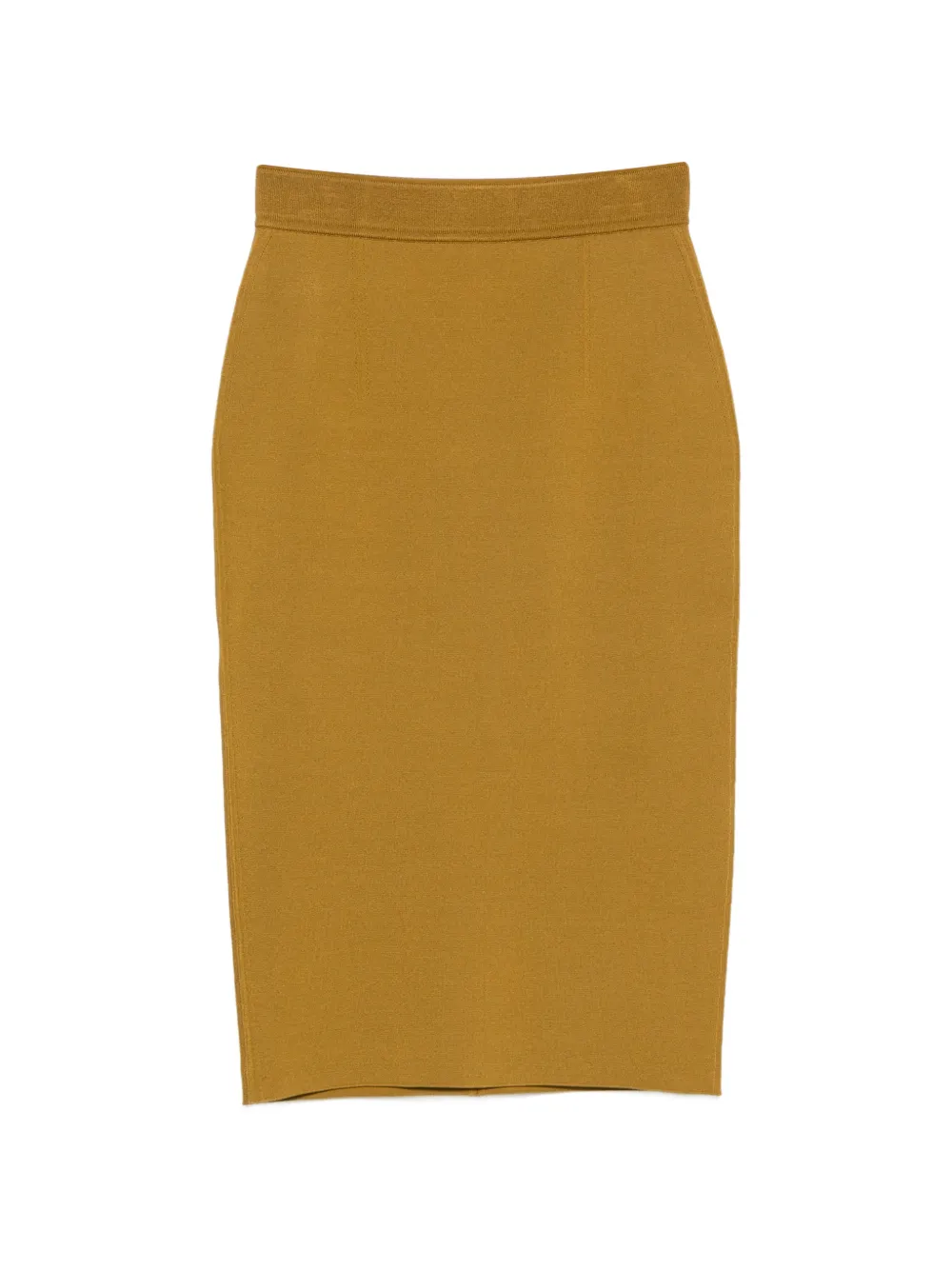 TOM FORD belted knit midi skirt - Nude