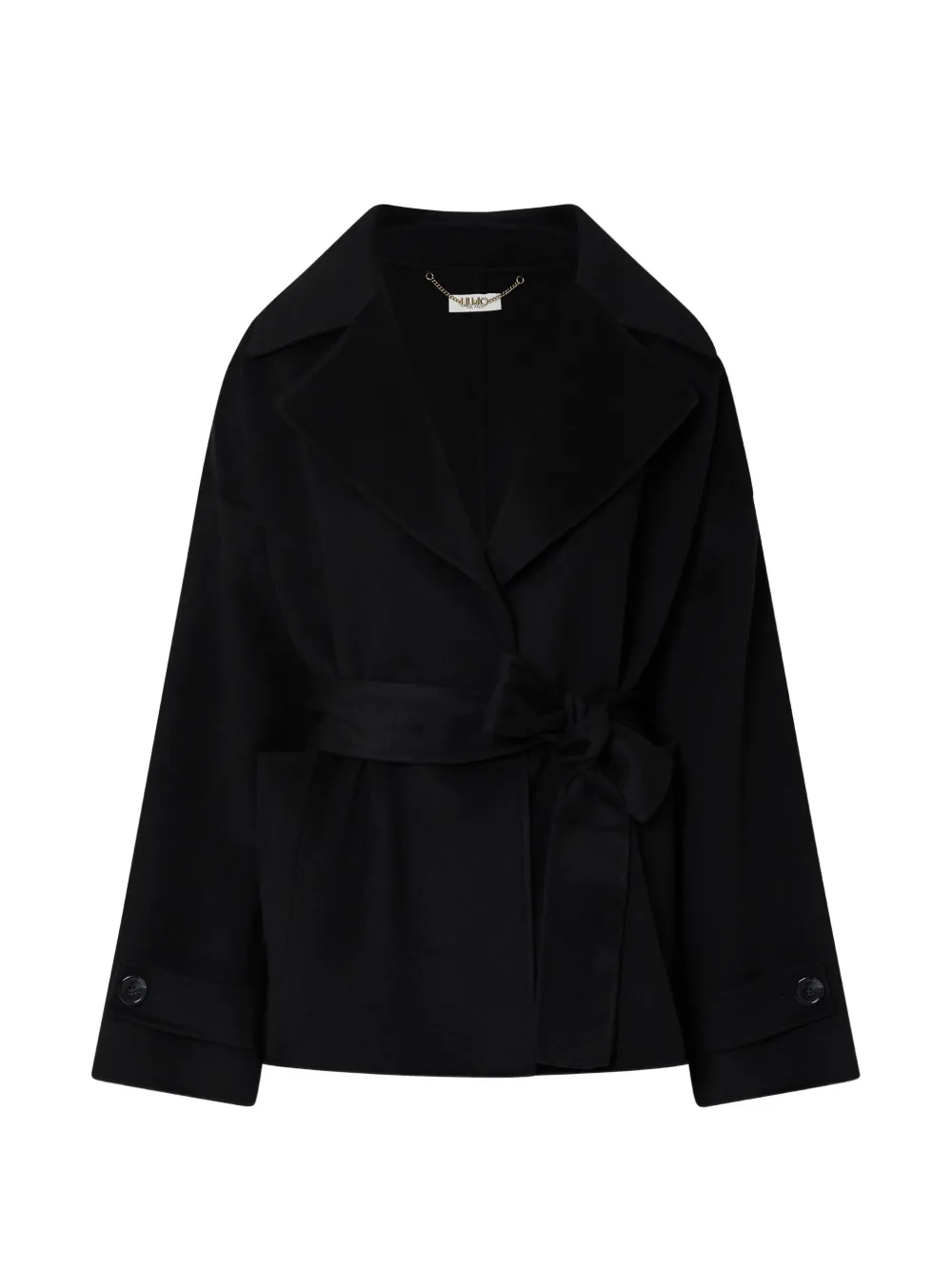 LIU JO short wool coat - Nero