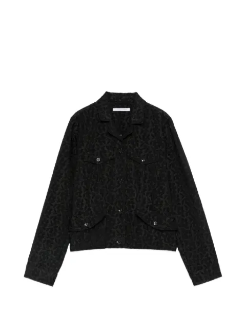 Cecilie Bahnsen Clover floral-jacquard jacket