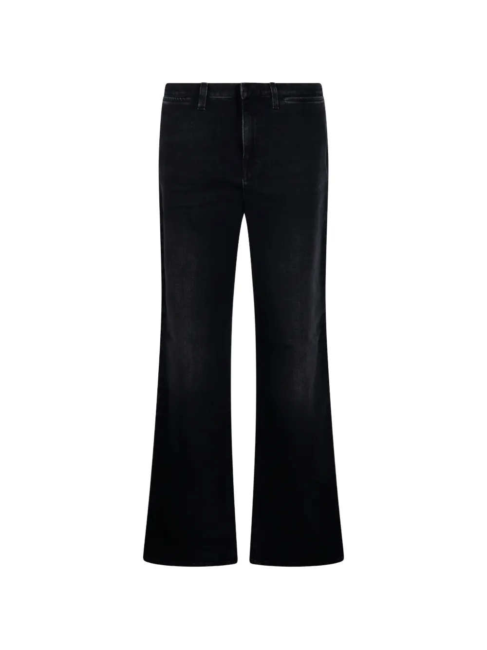 Gucci Web-stripe flared jeans - Schwarz
