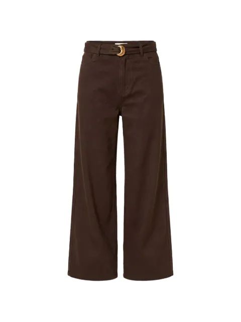 TWINSET belted pocket jeans