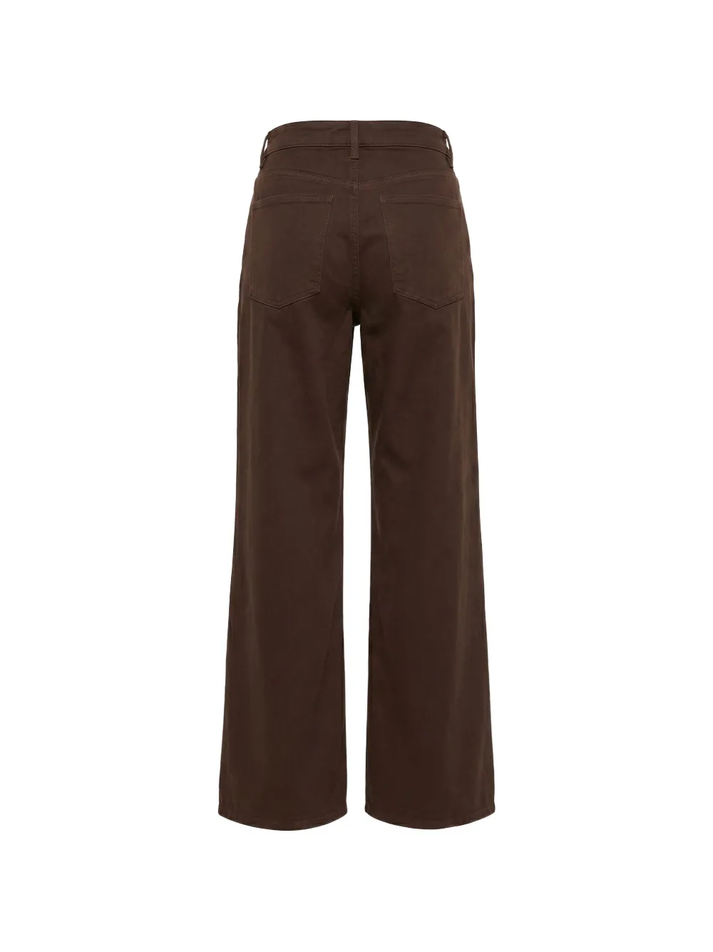 TWINSET Jeans met ceintuur en zak Bruin
