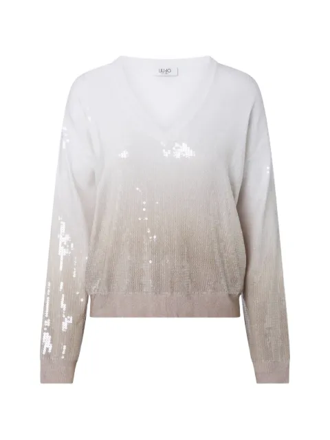 LIU JO jersey con lentejuelas