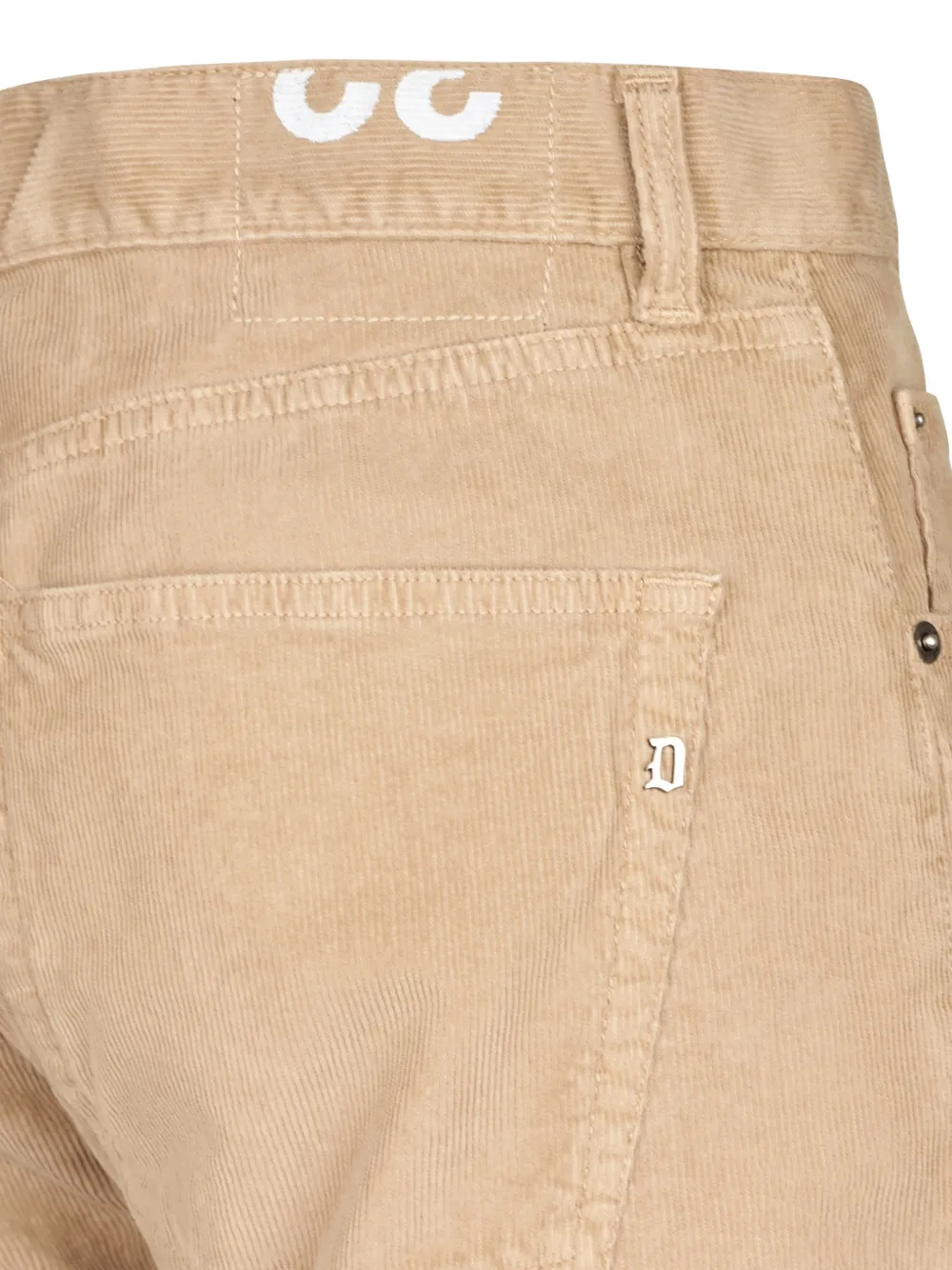 DONDUP corduroy-effect five-pocket trousers Beige