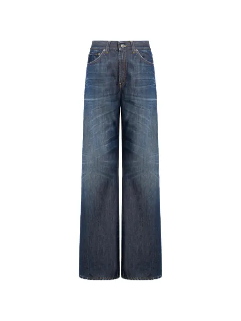 DONDUP Ausgeblichene Amber Wide-Leg-Jeans