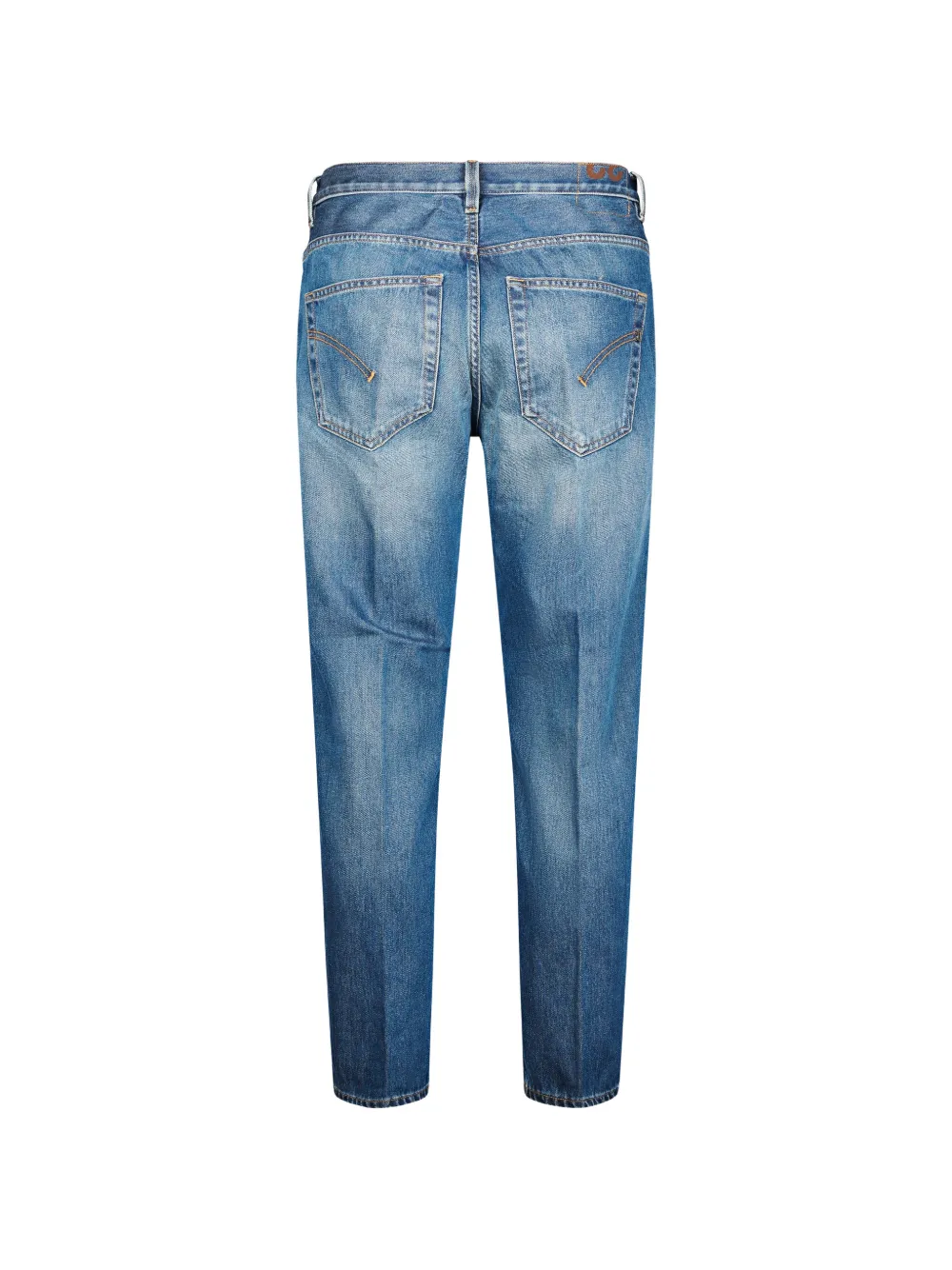 DONDUP Straight jeans met vervaagd effect Blauw