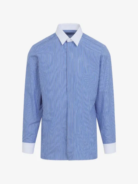 TOM FORD camisa con motivo de rayas verticales