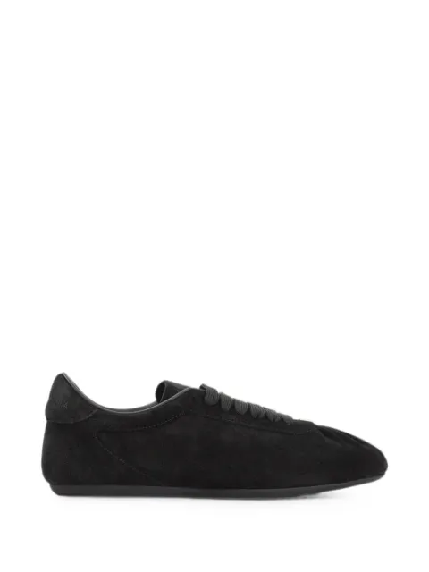 Dolce & Gabbana logo-plaque ruched sneakers