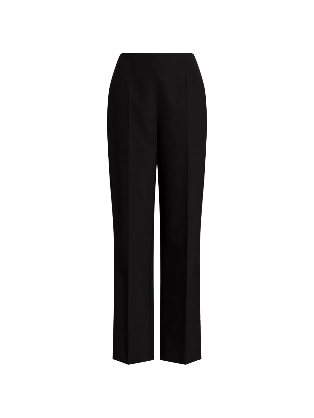 Alberta Ferretti pressed-crease tailored trousers - Nero