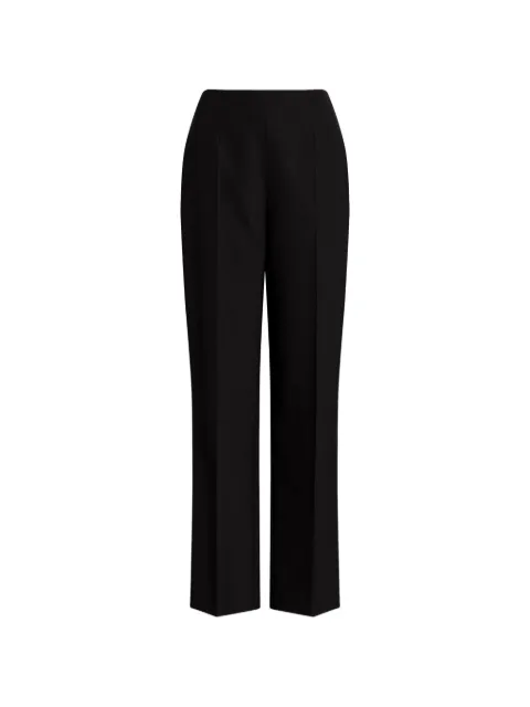 Alberta Ferretti pressed-crease tailored trousers