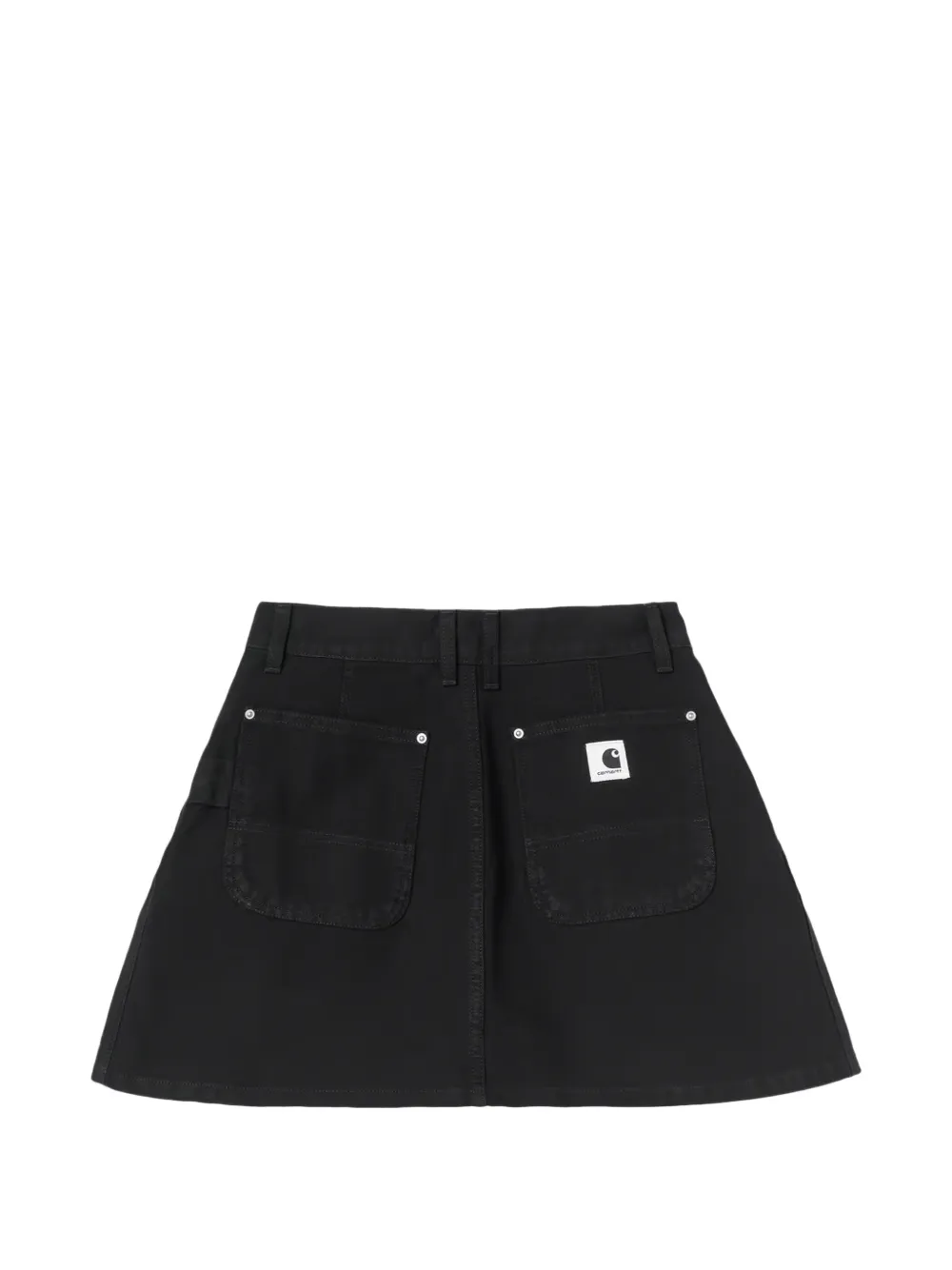 Carhartt WIP Billie Single Knee mini-plooirok Zwart