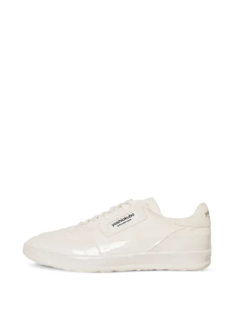Yoshiokubo Jello II resin-coated suede sneakers