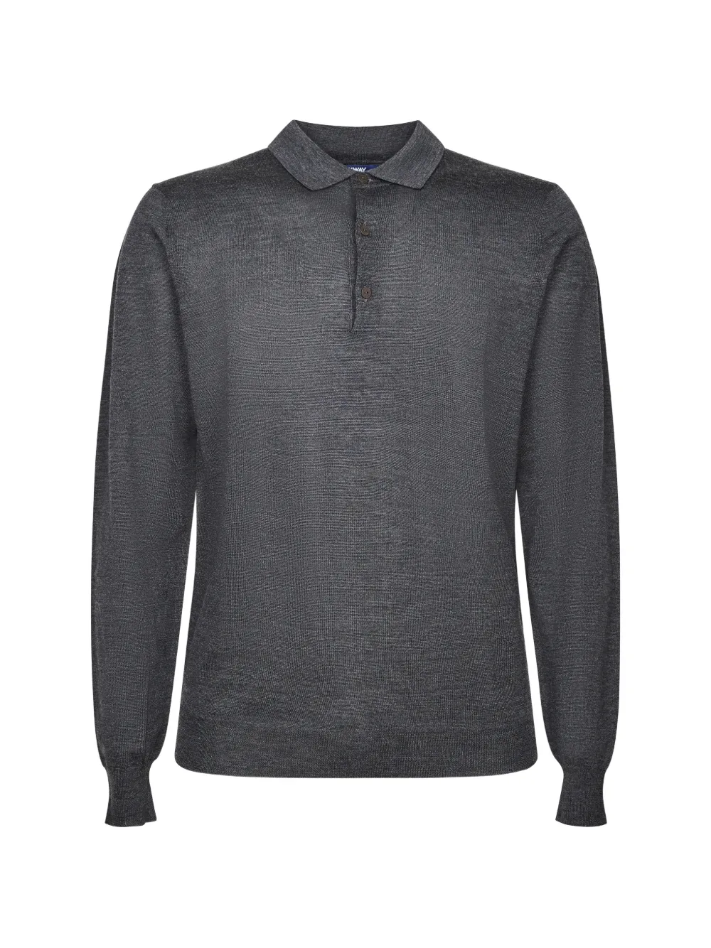 K-Way long-sleeve polo shirt Grijs