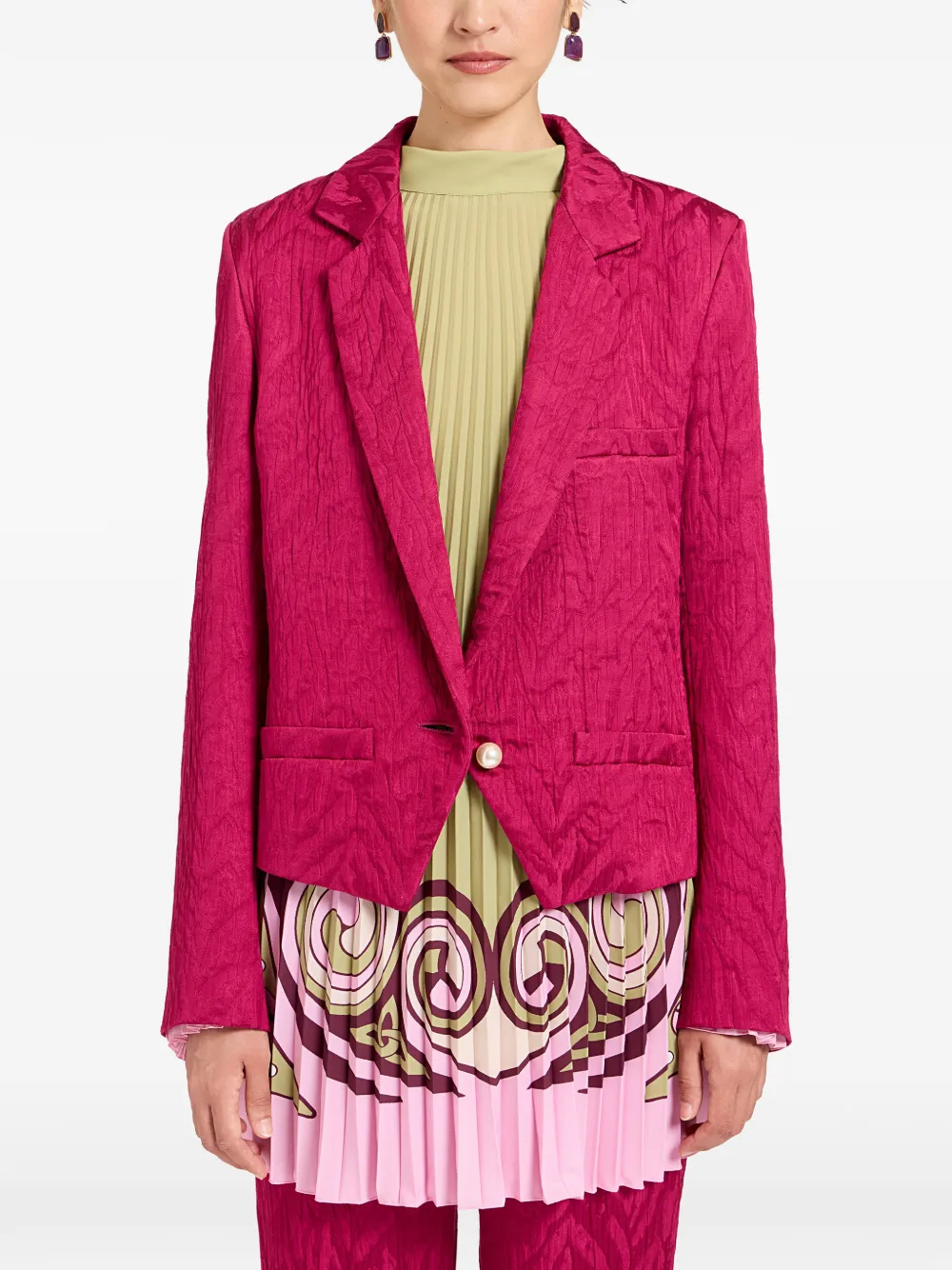 La DoubleJ Luckycharm blazer Roze