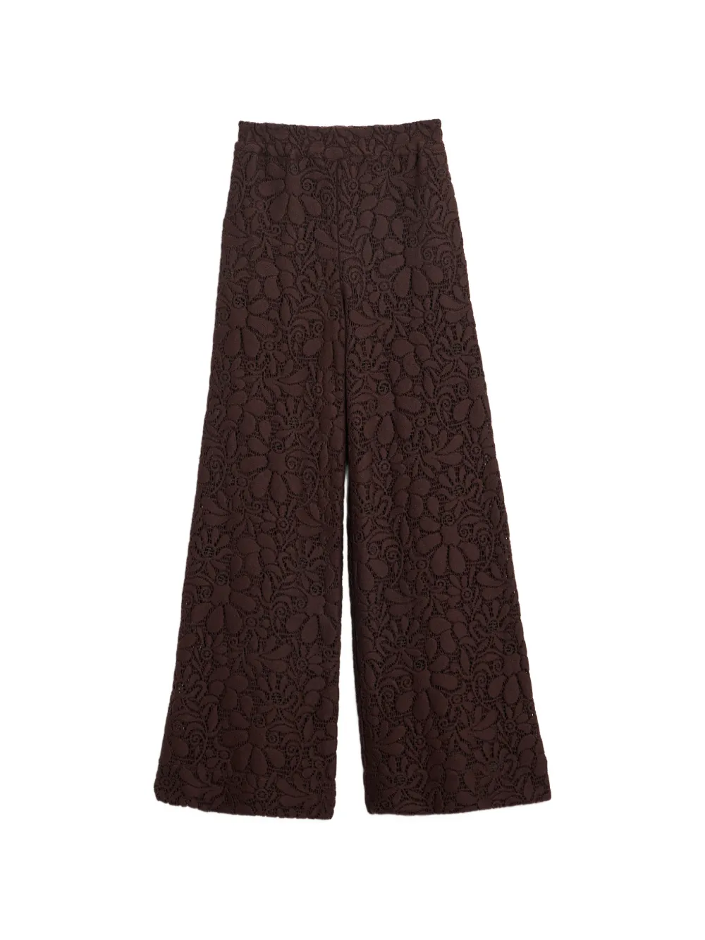 La DoubleJ Lacey palazzo pants - Marrone