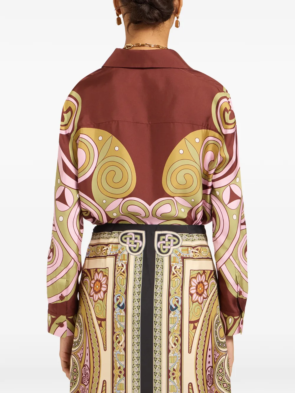 La DoubleJ Boy blouse Bruin