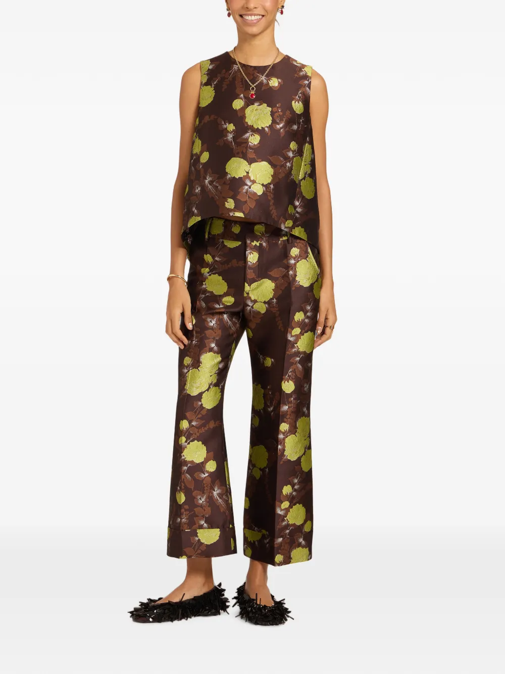 La DoubleJ Hendrix broek Bruin