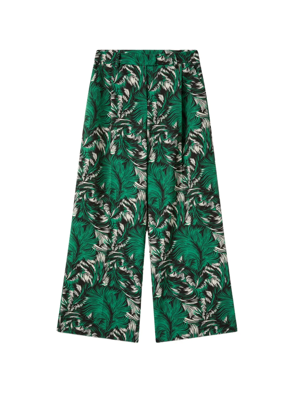La DoubleJ Ruimvallende broek Groen