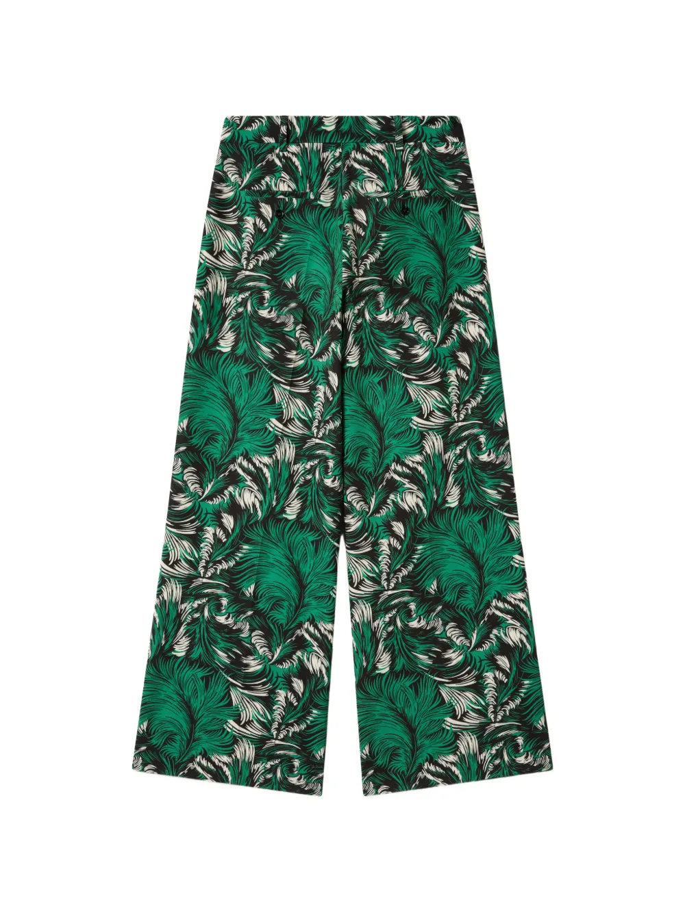 La DoubleJ Ruimvallende broek Groen