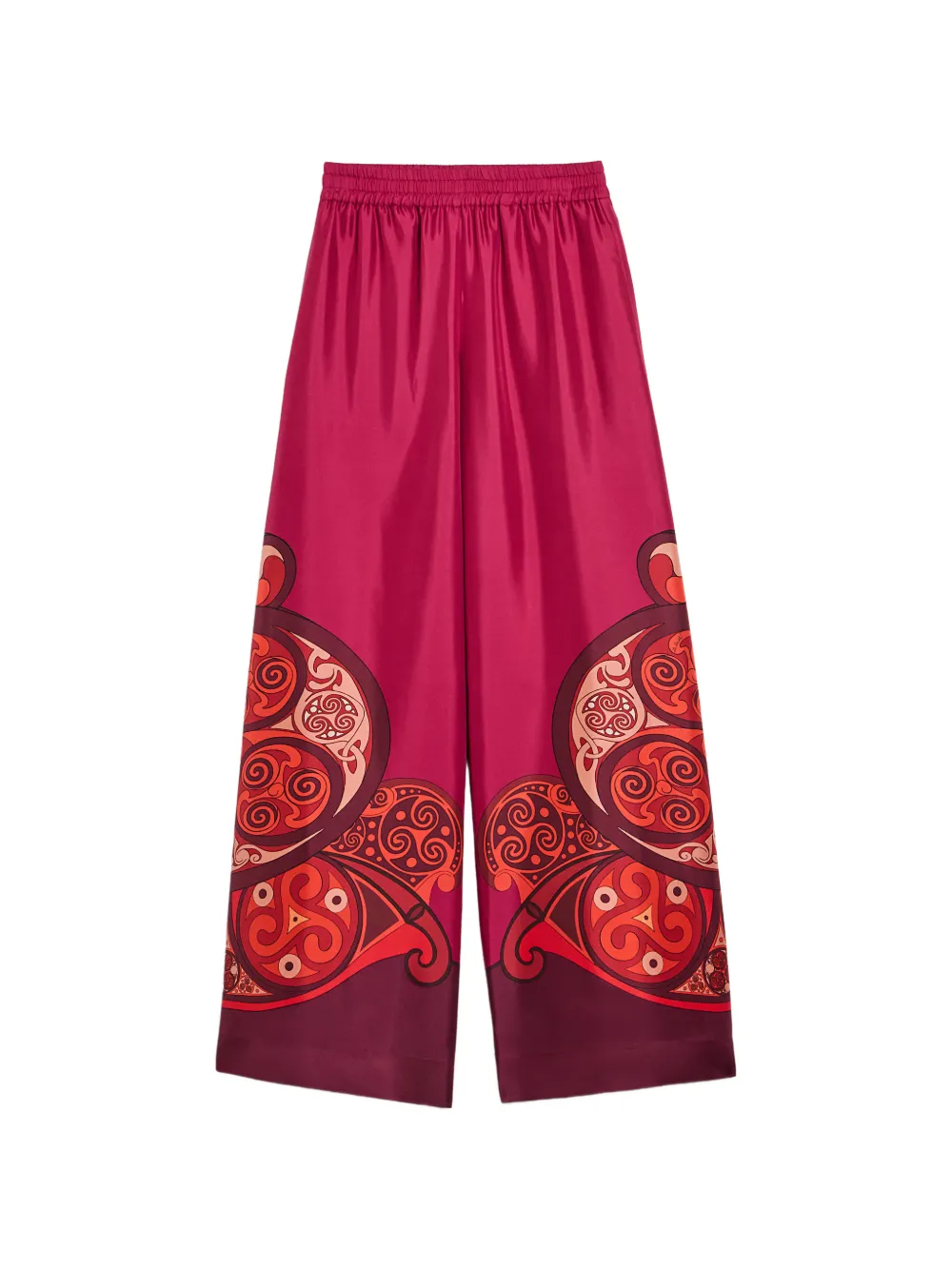 La DoubleJ Palazzo broek Rood