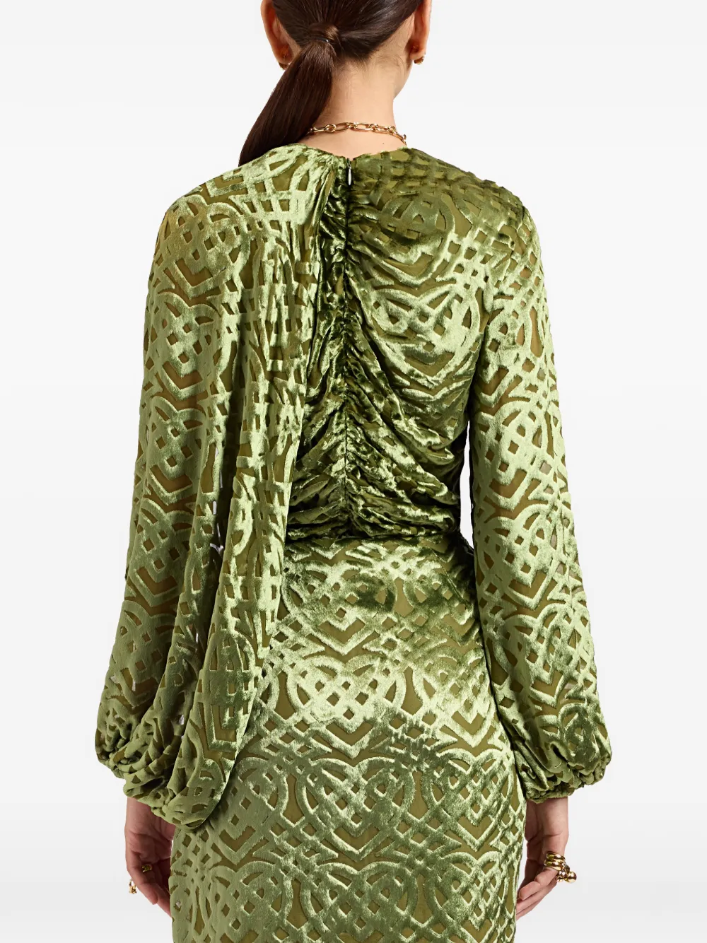 La DoubleJ Brigid top Groen