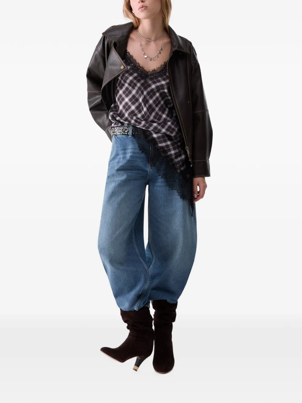 LIU JO Balloon jeans Blauw