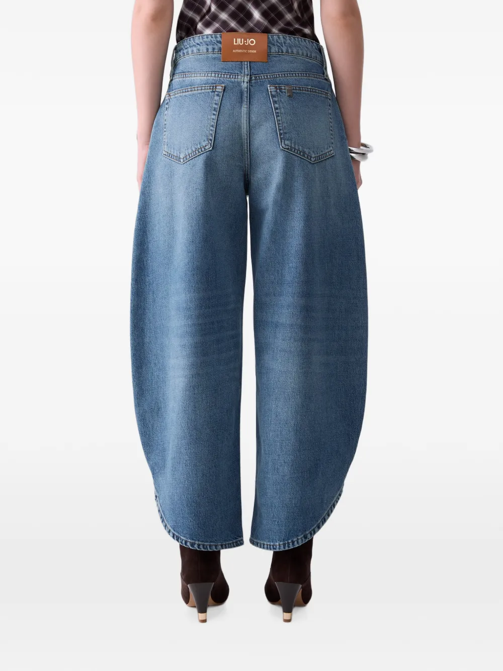 LIU JO Balloon jeans Blauw