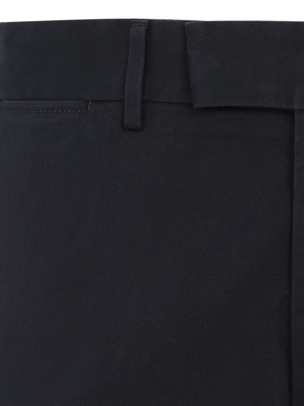 TOM FORD Broek met riemlussen Blauw