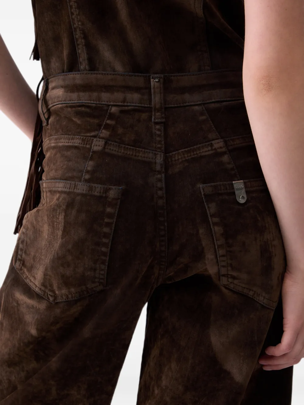 LIU JO Fluwelen ballonbroek Bruin