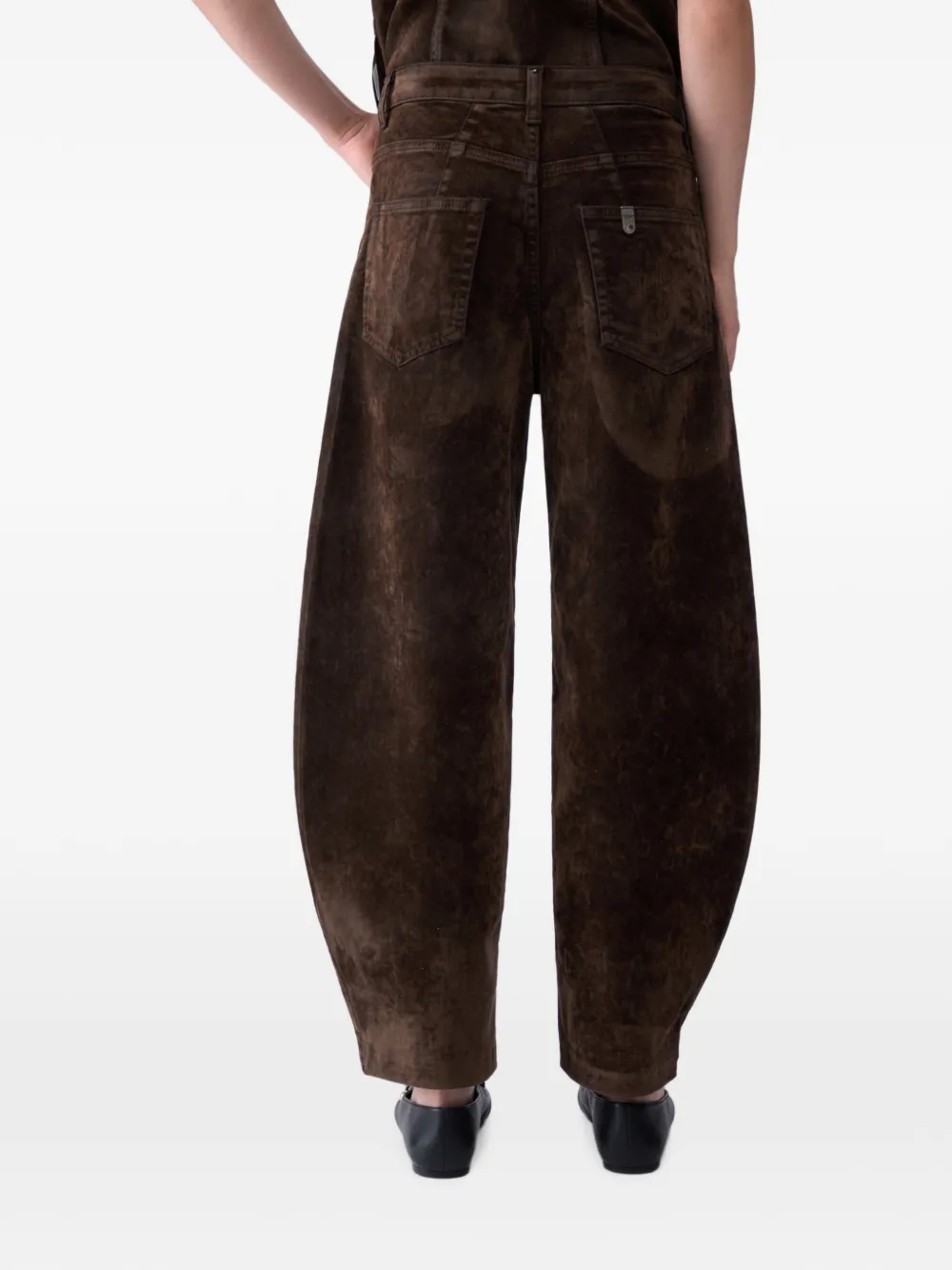 LIU JO Fluwelen ballonbroek Bruin