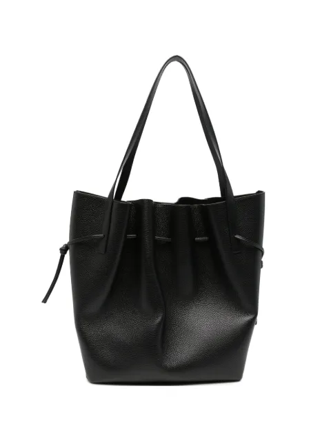 Yuzefi Scallop leather tote bag