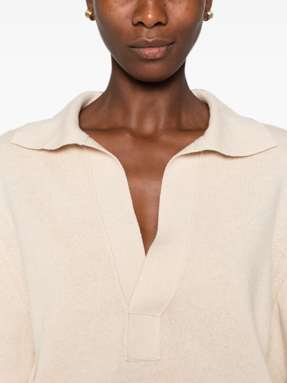 Victoria Beckham Trui met lange mouwen Beige