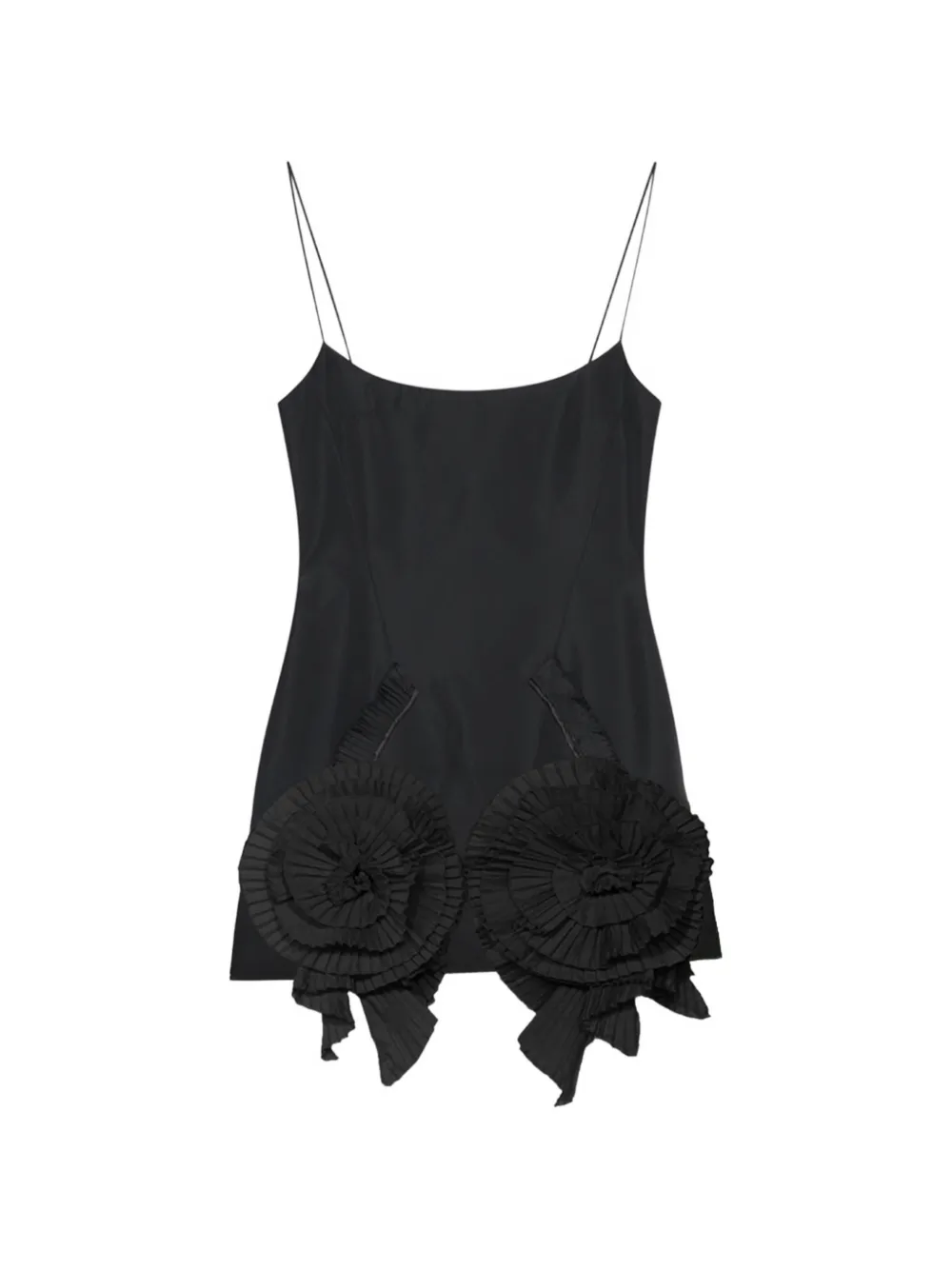 Blumarine Verziertes Midikleid - Schwarz