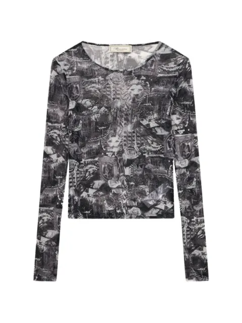 Blumarine printed jersey T-shirt
