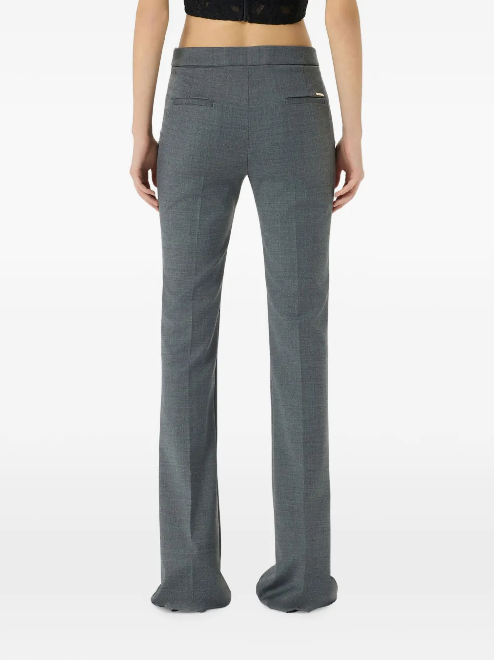 Blumarine Flared broek Grijs