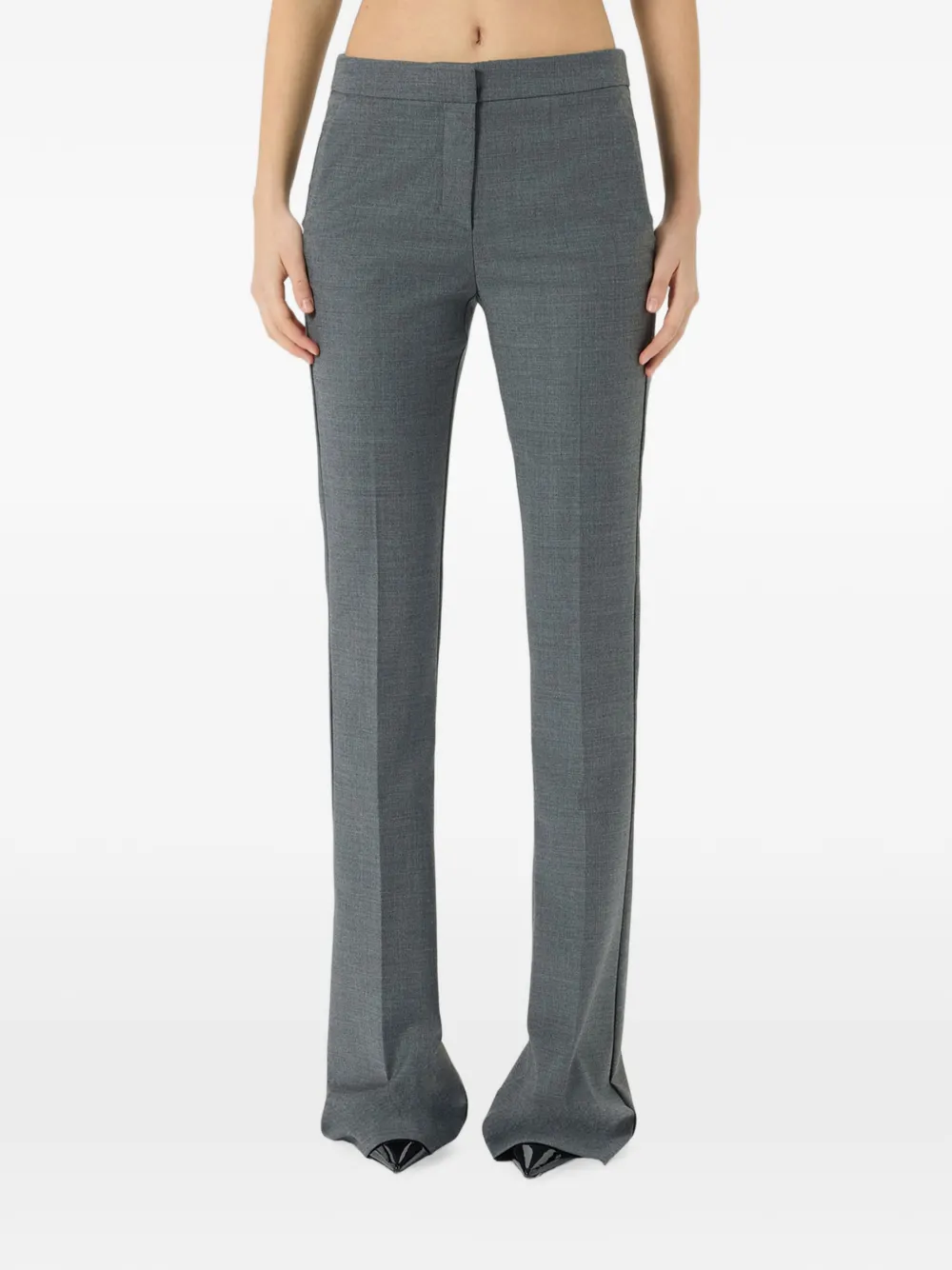 Blumarine Flared broek Grijs