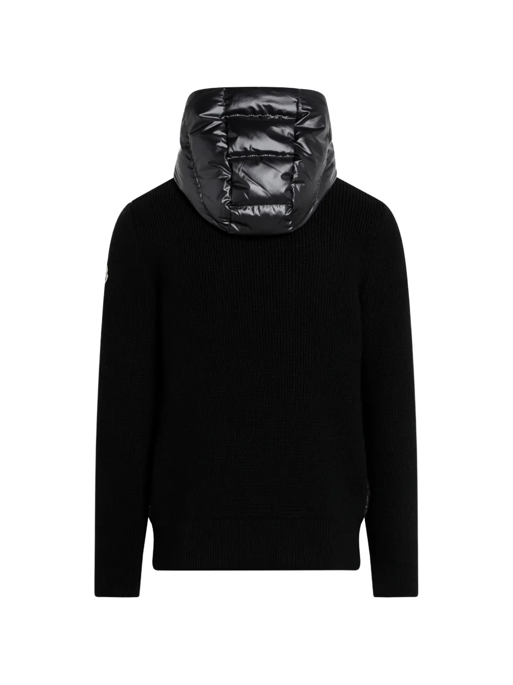 Moncler Jack met capuchon en rits Zwart