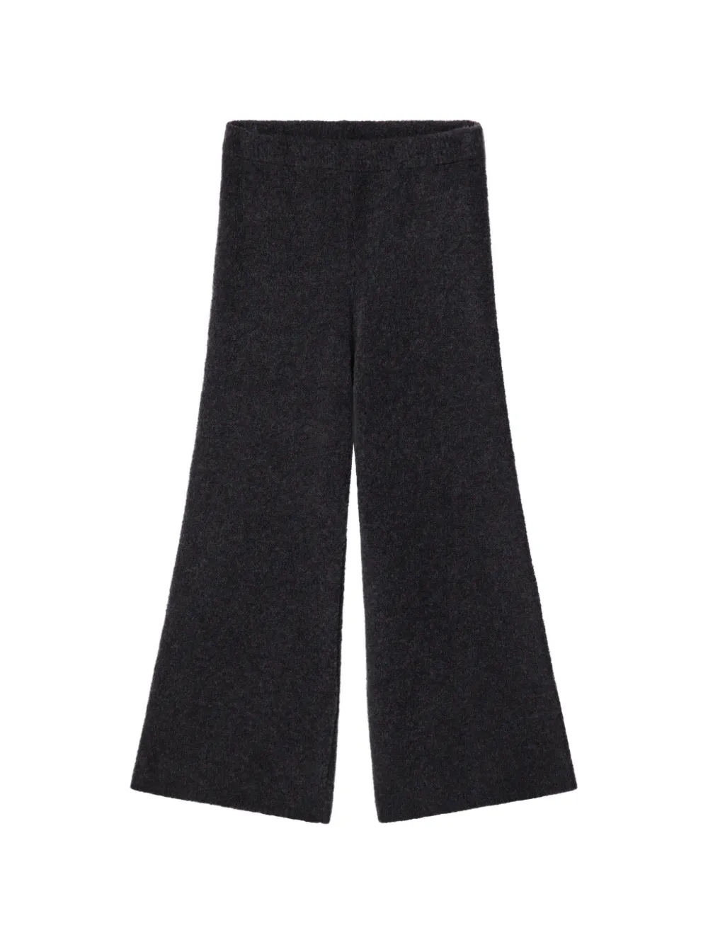 Douuod Kids logo-patch knit trousers - Nero