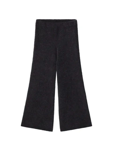 Douuod Kids logo-patch knit trousers