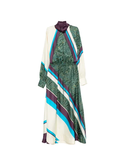 ALEMAIS Joni silk midi dress