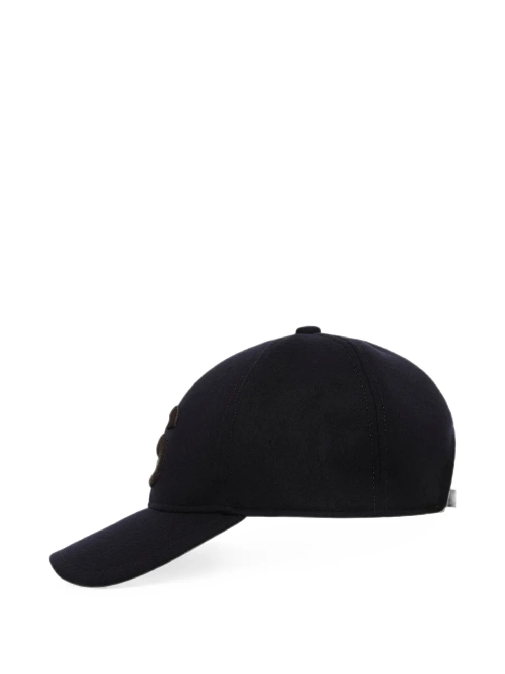 sacai Pet van wol-melton met geborduurd logo Blauw