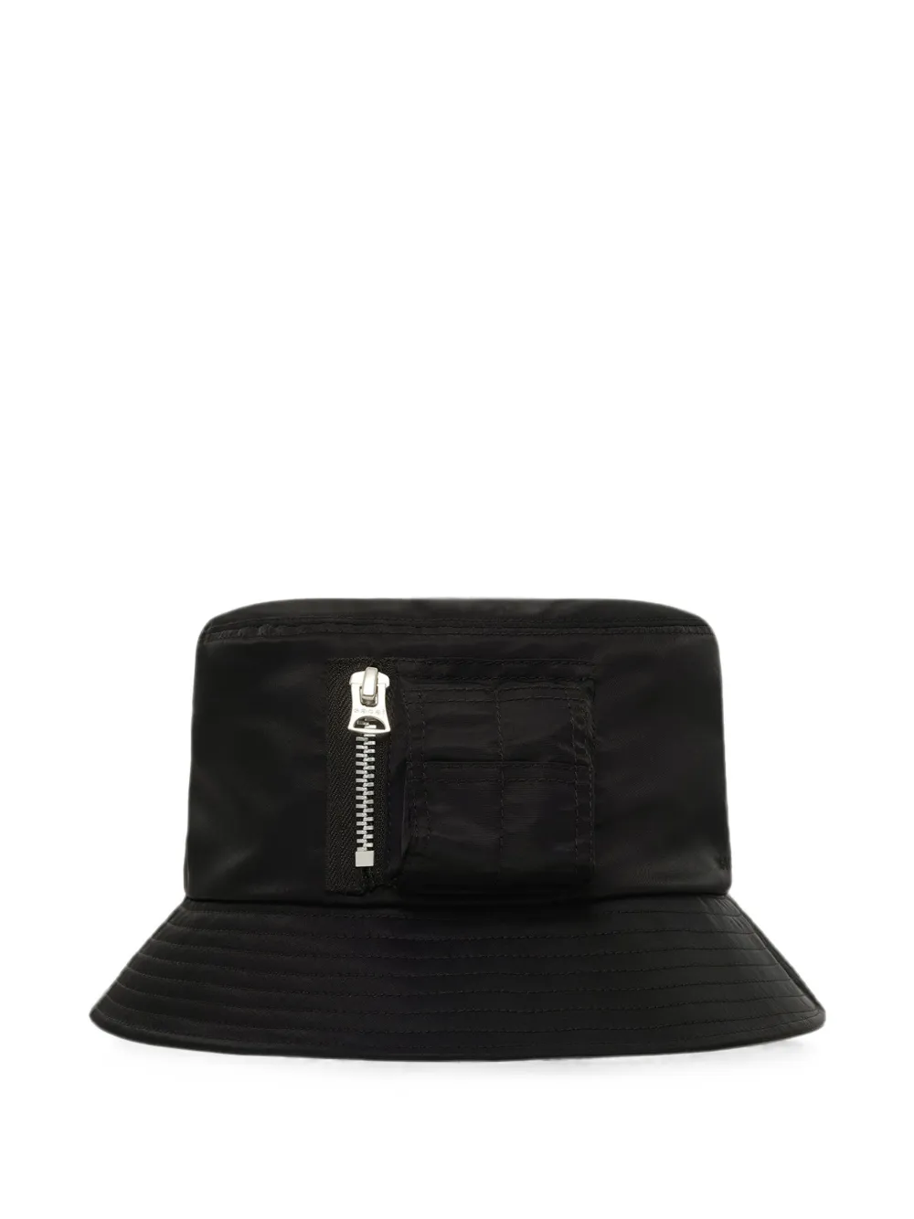 sacai pocket-detail bucket hat - Schwarz
