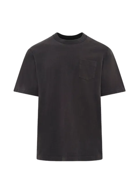sacai t-shirt en coton à poche poitrine