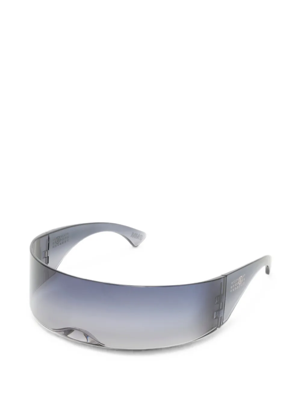 MM6 Maison Margiela Zonnebril met gewikkeld montuur Grijs
