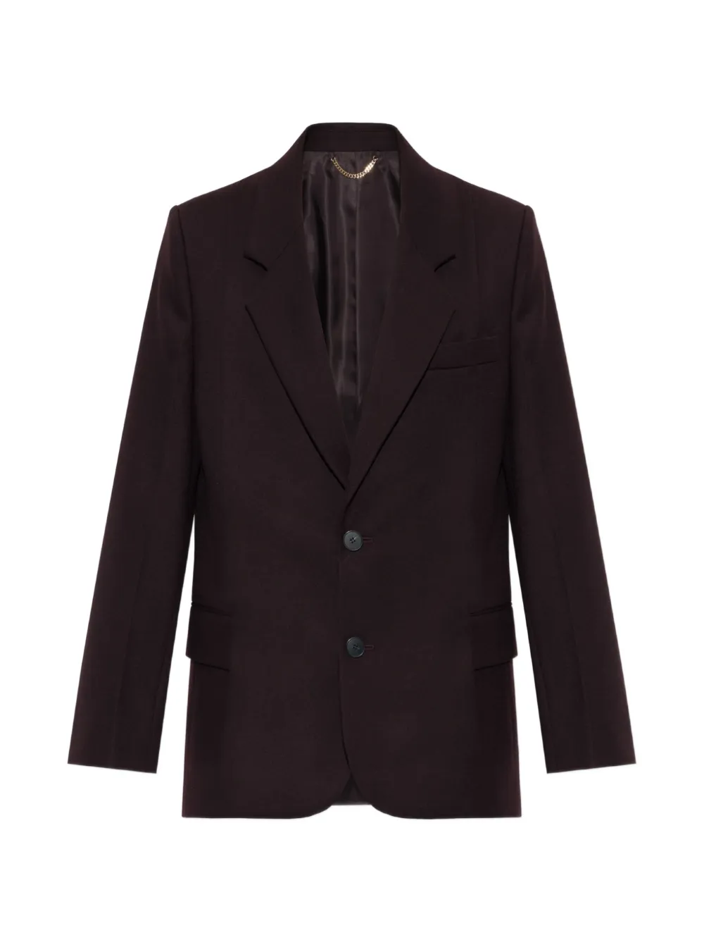 Victoria Beckham Blazer mit doppeltem Schlitz - Rot