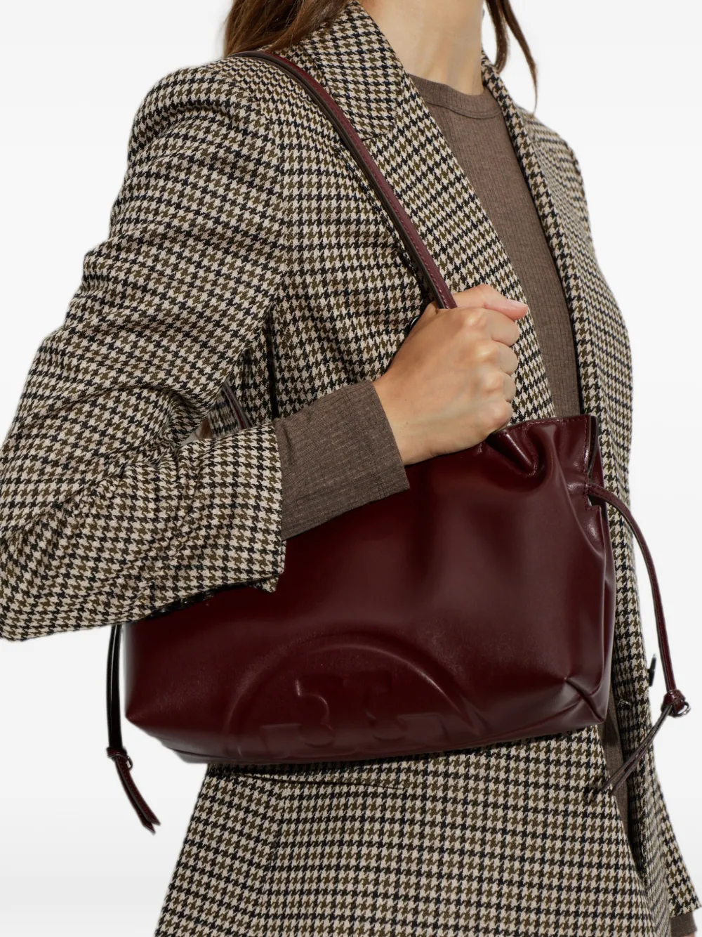 Tory Burch Ella schoudertas Rood