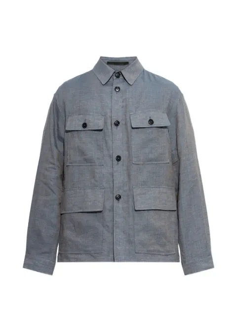 Giorgio Armani four-pocket shirt jacket