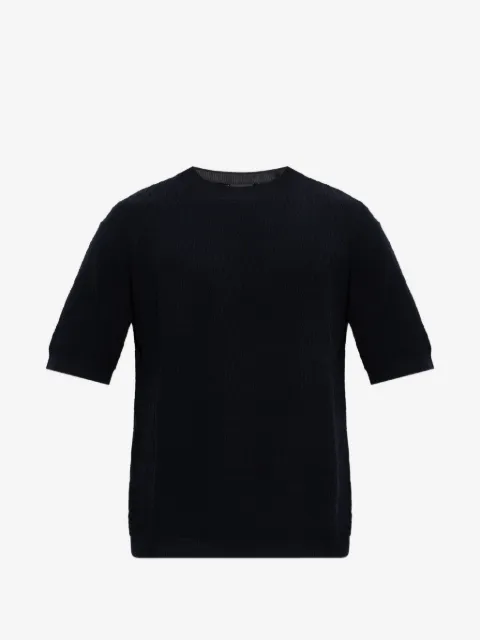 Emporio Armani suéter tejido en jacquard