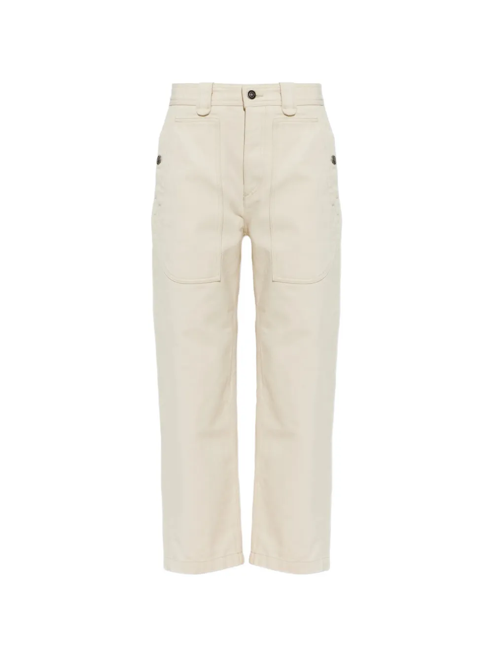 MARANT ÉTOILE Ermina straight-leg jeans - Toni neutri
